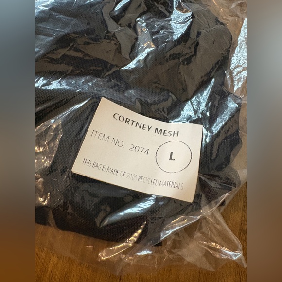 NEW IN BAG Foxblood Courtney Mesh Babydoll Dress - Large - Picture 9 of 10